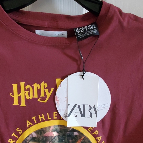 🆕️ ZARA HARRY POTTER BOYS LONG SLEEVE SHIRT - Picture 3 of 5